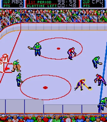 Blades of Steel (version T) screen shot game playing